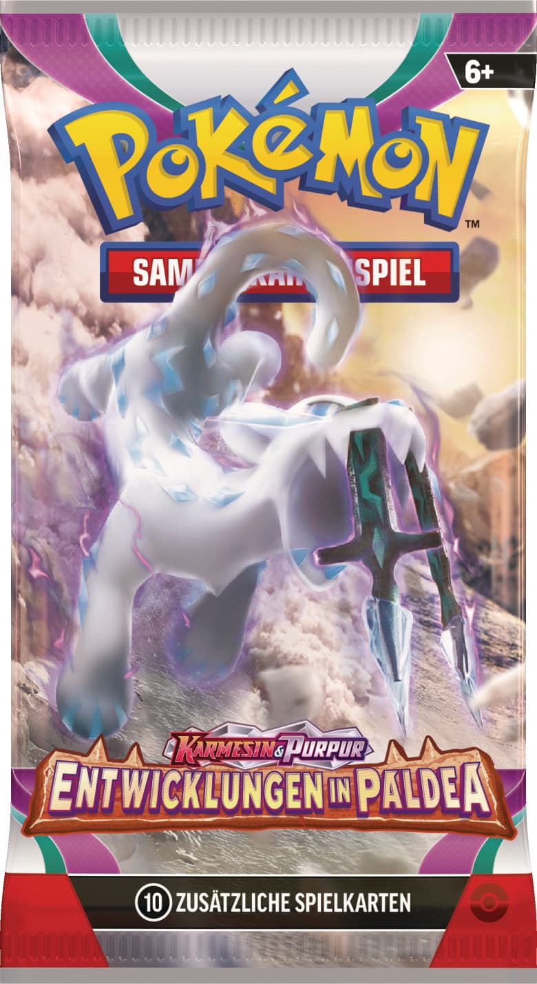 POKÉMON Sammelkartenspiel - KP02 Booster DE, sortiert, 1 Stück