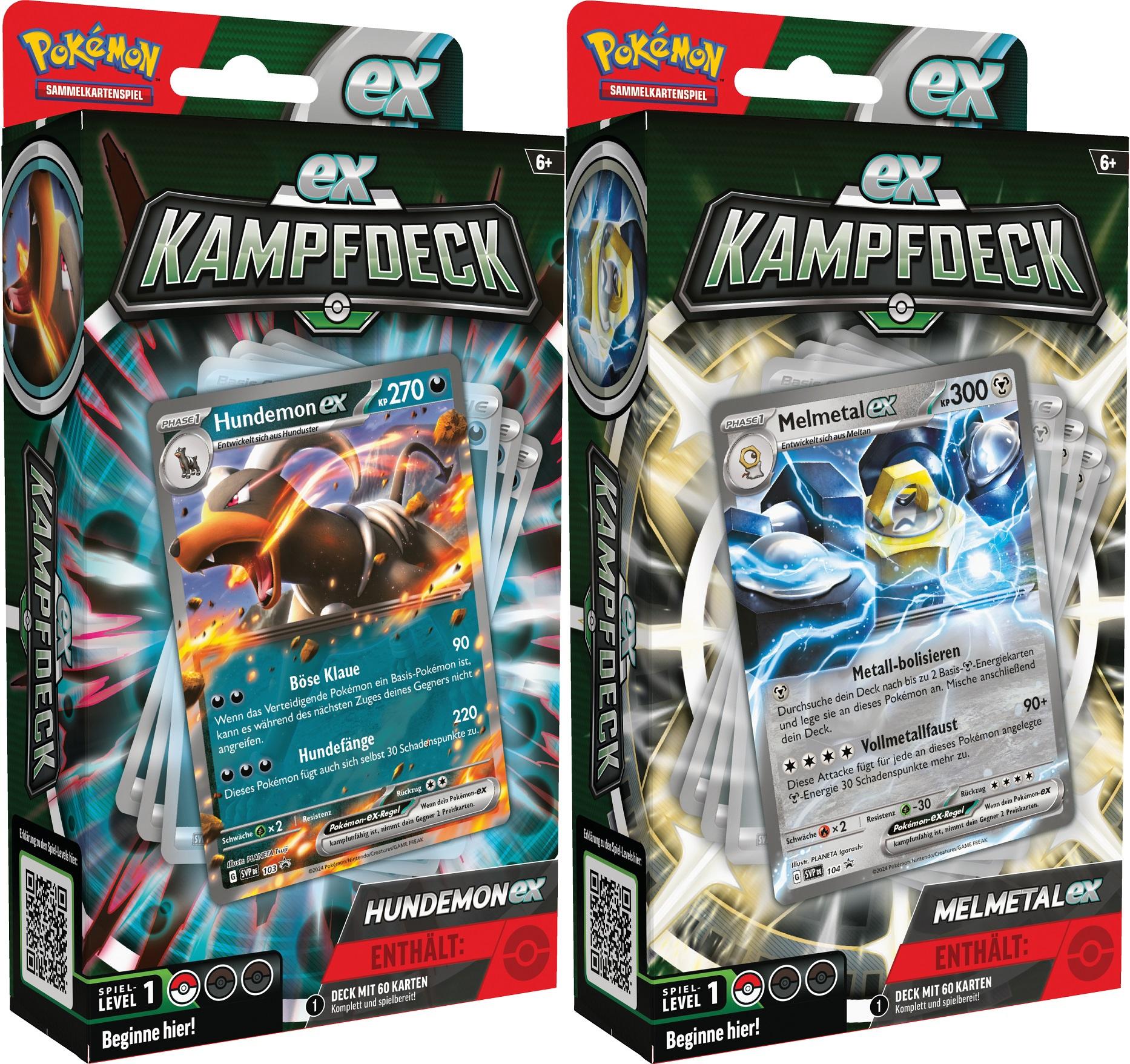 Produktbild POKÉMON Sammelkartenspiel - EX-Kampfdeck Hundemon/Melmetal 4 von 5
