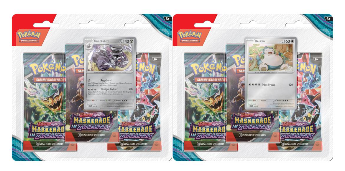 POKÉMON Sammelkartenspiel - KP06 3-Pack Blister DE