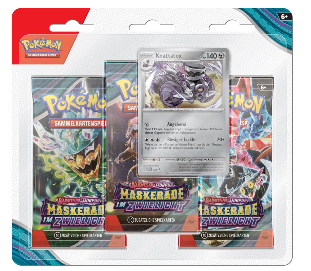 Produktbild POKÉMON Sammelkartenspiel - KP06 3-Pack Blister DE 3 von 3