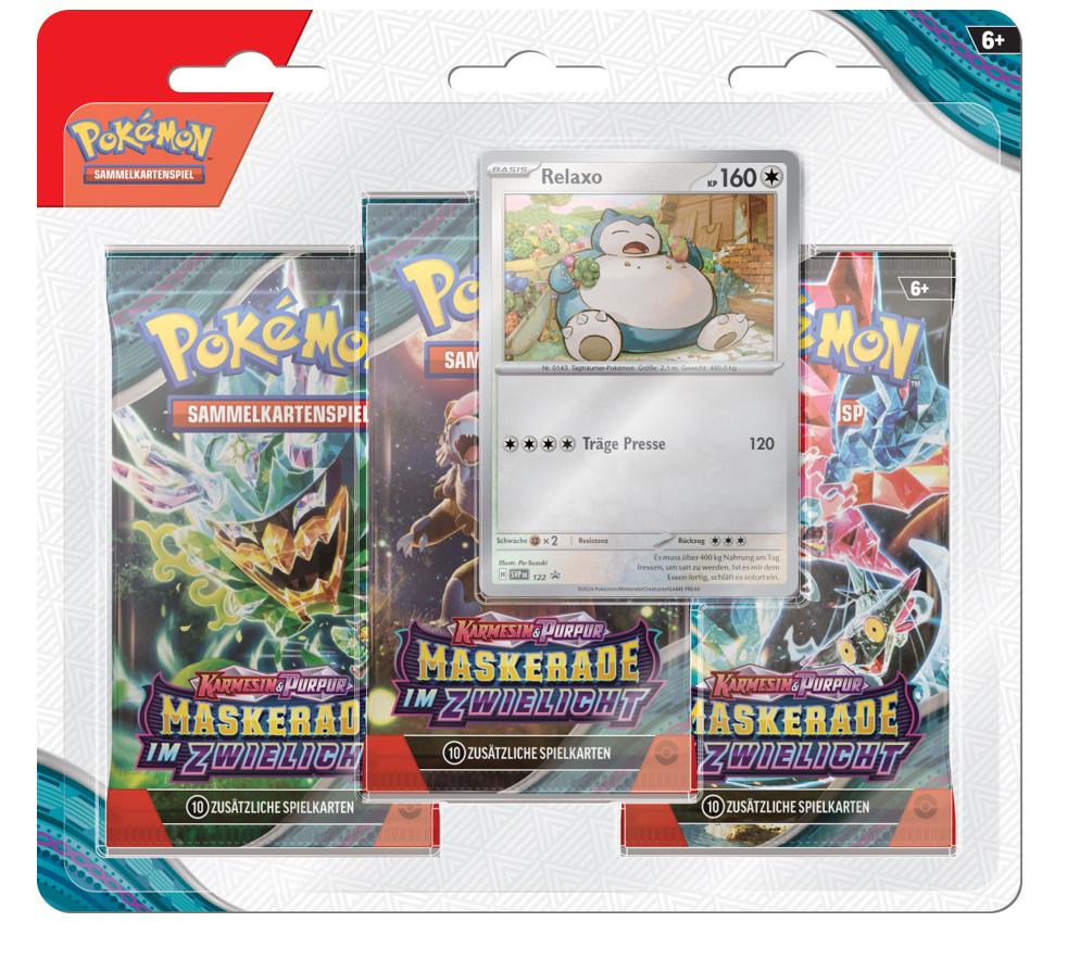 Produktbild POKÉMON Sammelkartenspiel - KP06 3-Pack Blister DE 2 von 3