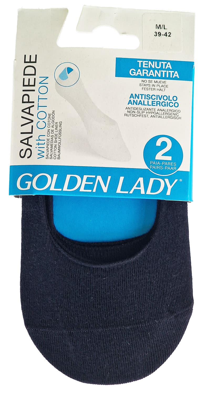 Damen Füßlinge mit Baumwolle 2er Pack