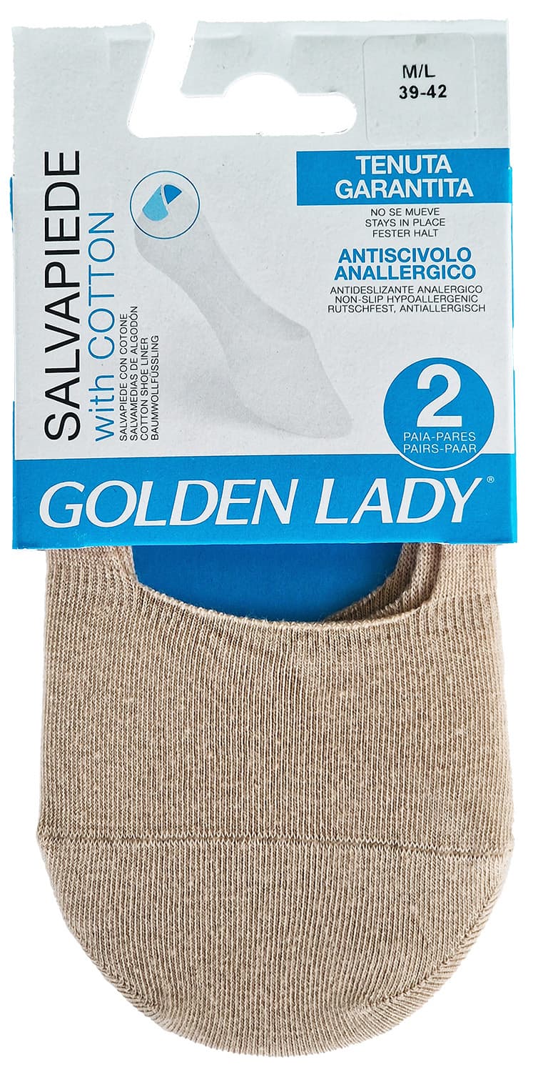 Damen Füßlinge mit Baumwolle 2er Pack