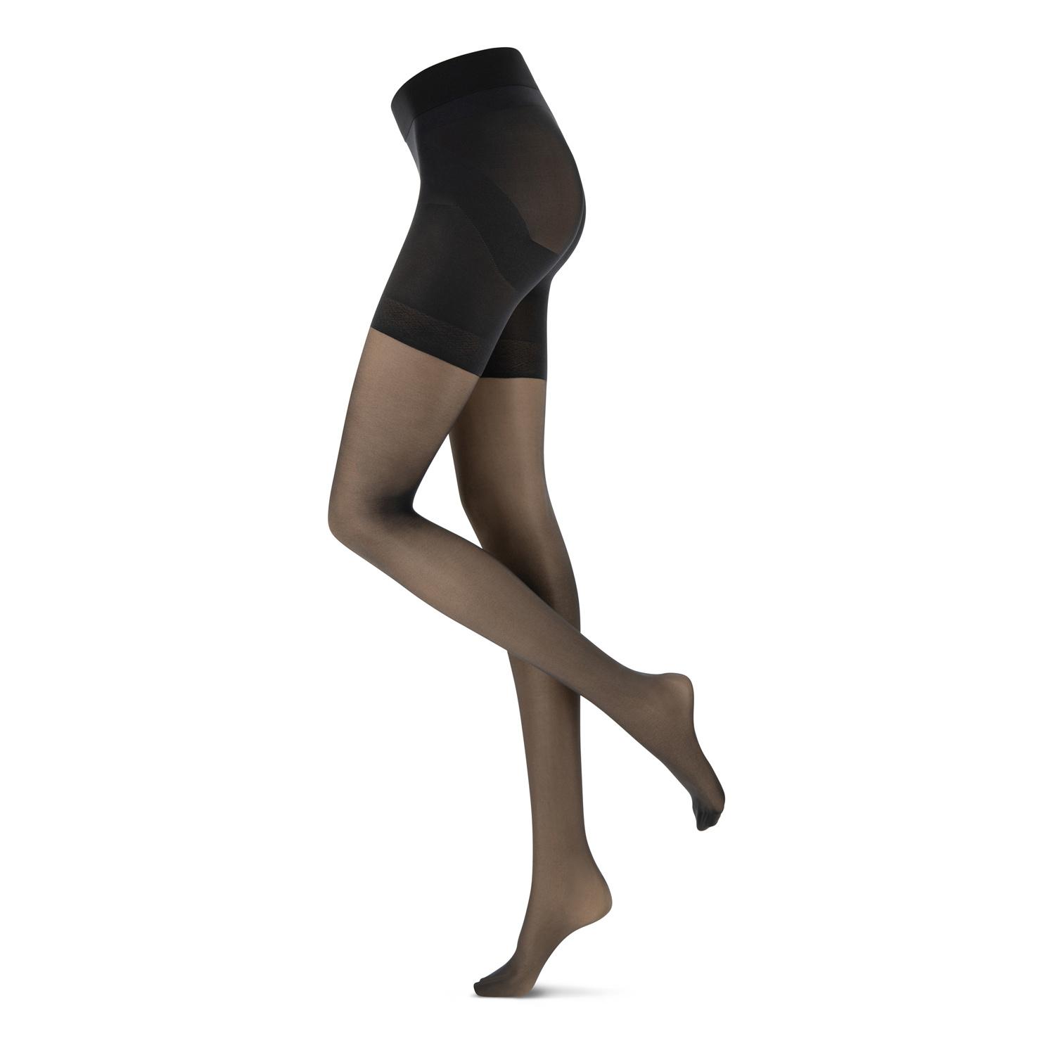 OROBLU Damen figurformende Feinstrumpfhose Shock Up Light Bottom Up 40 DEN