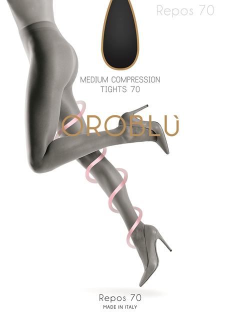 Produktbild OROBLU Damen Kniestrümpfe Repos Relax 70 DEN 2 von 3