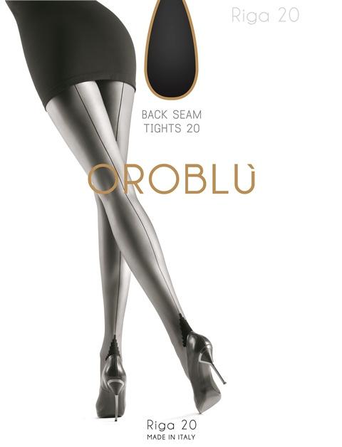 Produktbild OROBLU Damen Feinstrumpfhose Fashion Riga 20 DEN 2 von 3