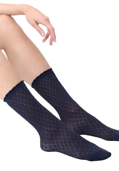 OROBLU Damen Söckchen Lovely Socks 40 DEN