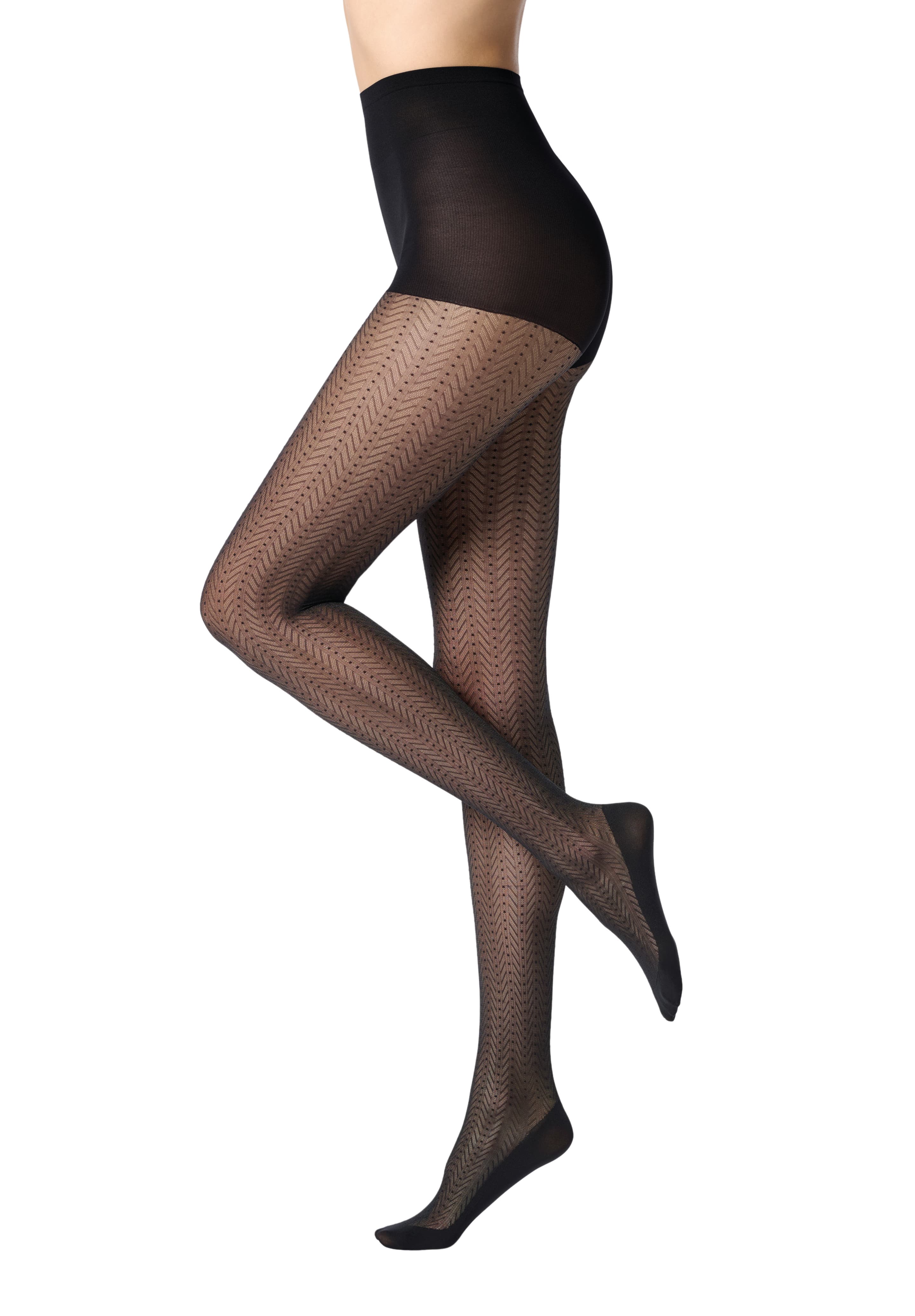 OROBLU Damen Strumpfhose Eco Sneakers Pattern Tights 40 DEN