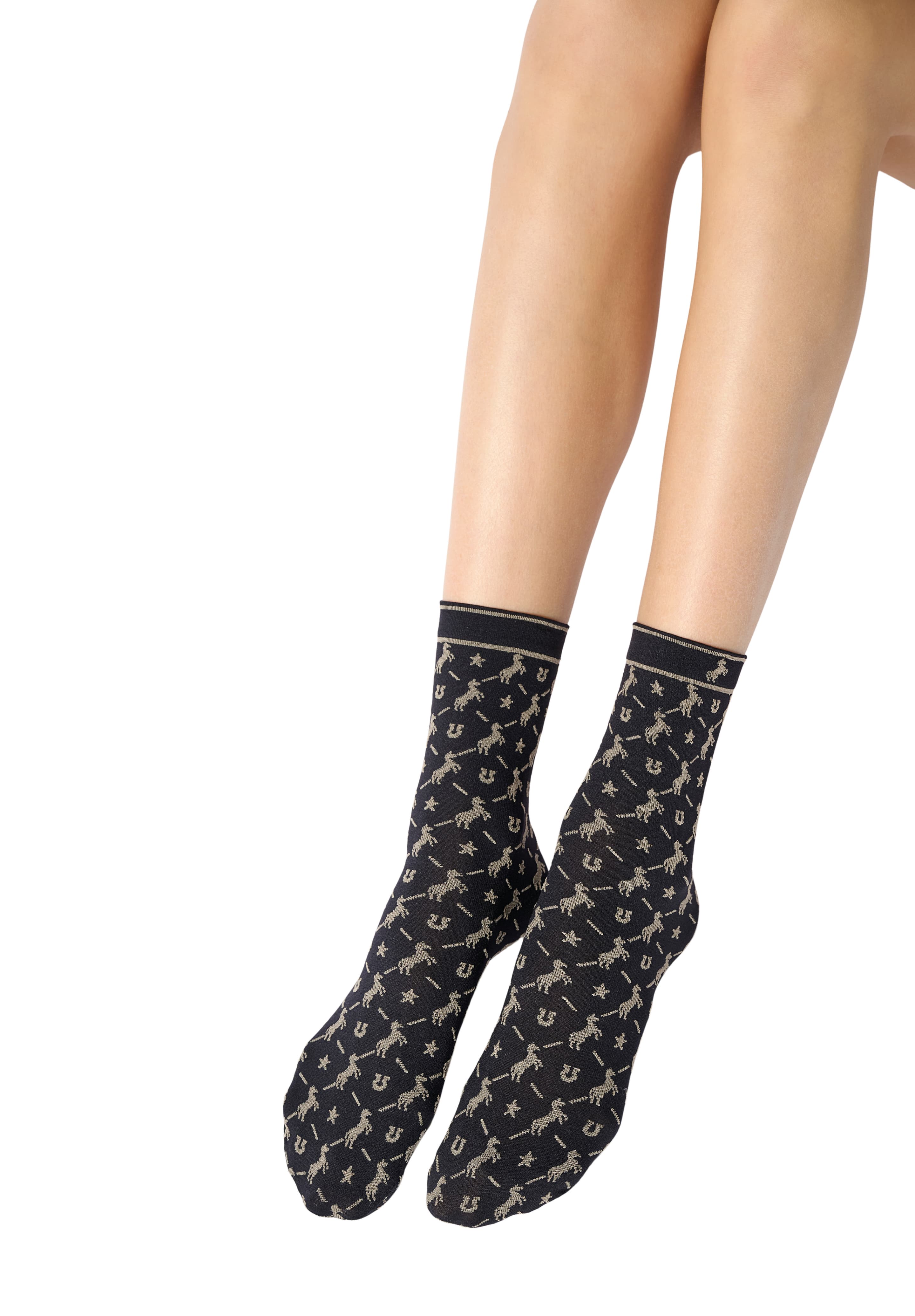 OROBLU Damen Socken Texas 2er Pack