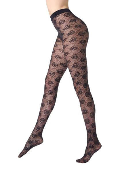 OROBLU Damen Feinstrumpfhose Lace Allure 30 DEN
