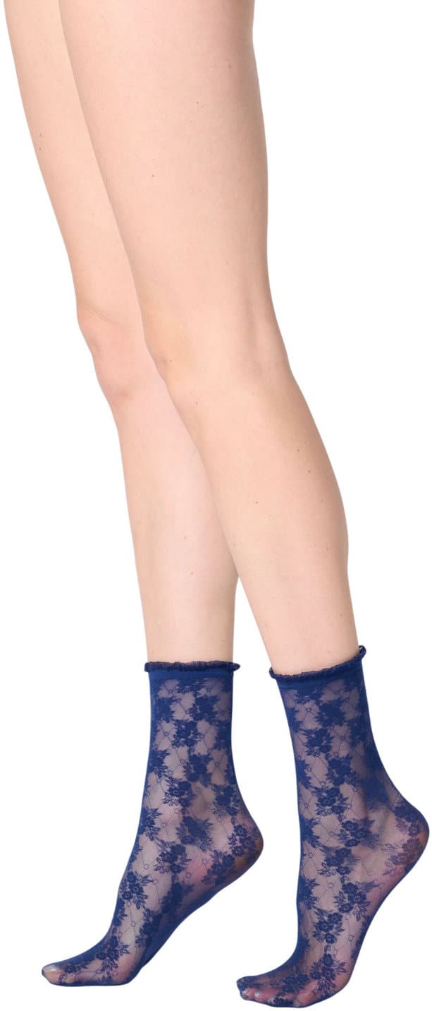 OROBLU Damen Söckchen Stylish Lace 30 DEN