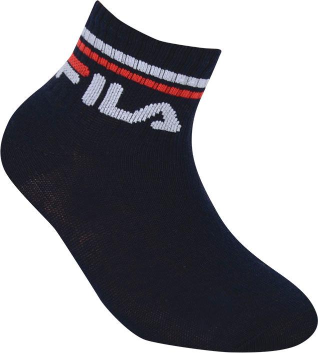 FILA Kinder Kurzsocken Quarter 3er Pack