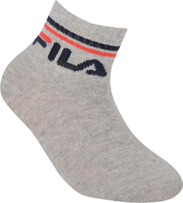 FILA Kinder Kurzsocken Quarter 3er Pack
