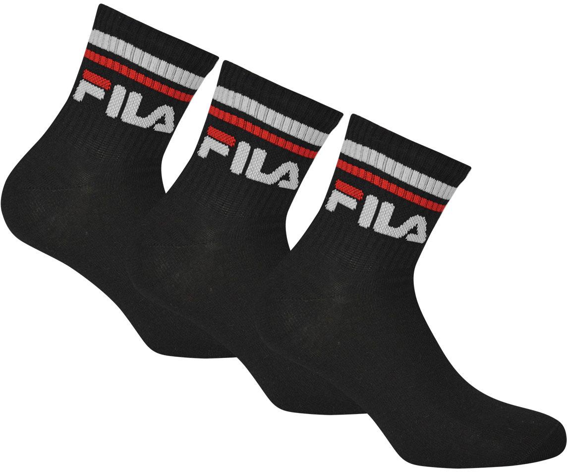 FILA Unisex Kurzsocken Quarter 3er Pack