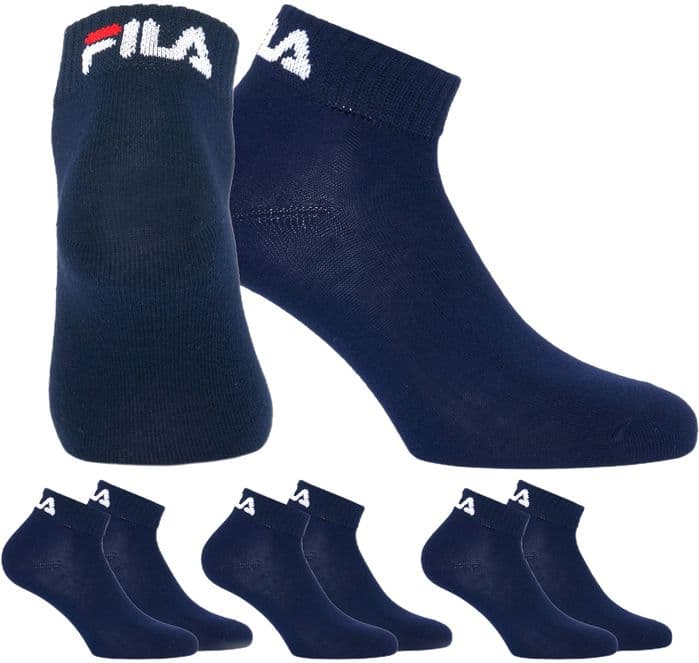 FILA Unisex Kurzsocken 3er Pack