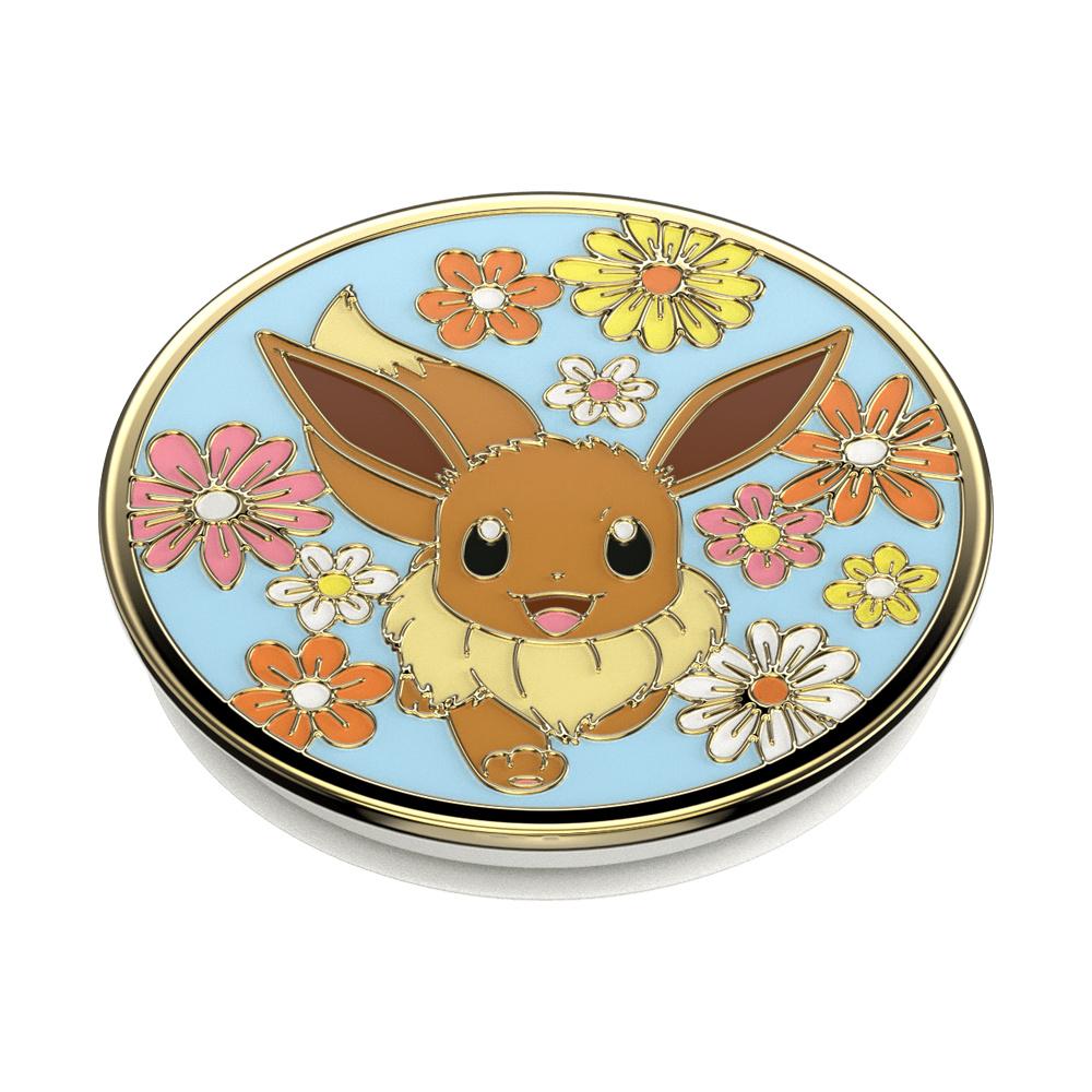 Produktbild PopGrip - ausziehbarer Handy-Griff Handyhalter - Pokémon Enamel Floral Eevee 7 von 7