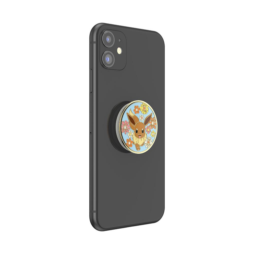 Produktbild PopGrip - ausziehbarer Handy-Griff Handyhalter - Pokémon Enamel Floral Eevee 6 von 7