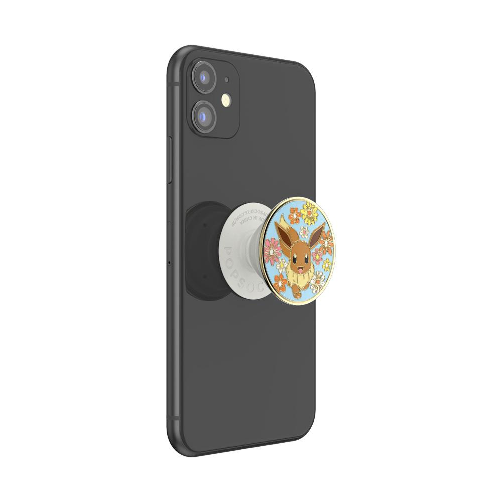 Produktbild PopGrip - ausziehbarer Handy-Griff Handyhalter - Pokémon Enamel Floral Eevee 5 von 7