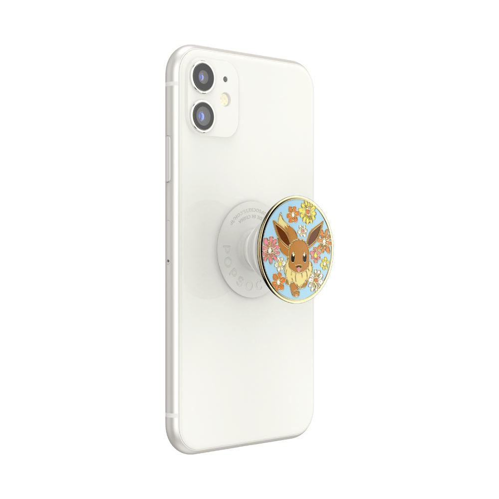 Produktbild PopGrip - ausziehbarer Handy-Griff Handyhalter - Pokémon Enamel Floral Eevee 3 von 7