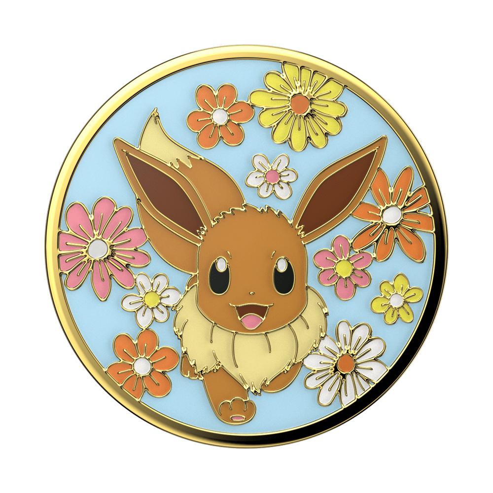 Produktbild PopGrip - ausziehbarer Handy-Griff Handyhalter - Pokémon Enamel Floral Eevee 2 von 7