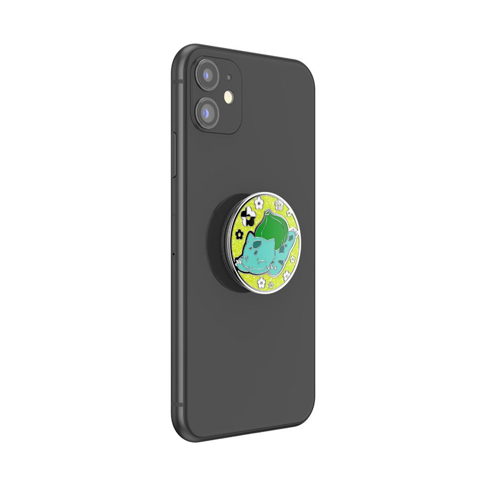 Produktbild PopGrip - ausziehbarer Handy-Griff Handyhalter - Pokémon Enamel Bulbasaur 6 von 7