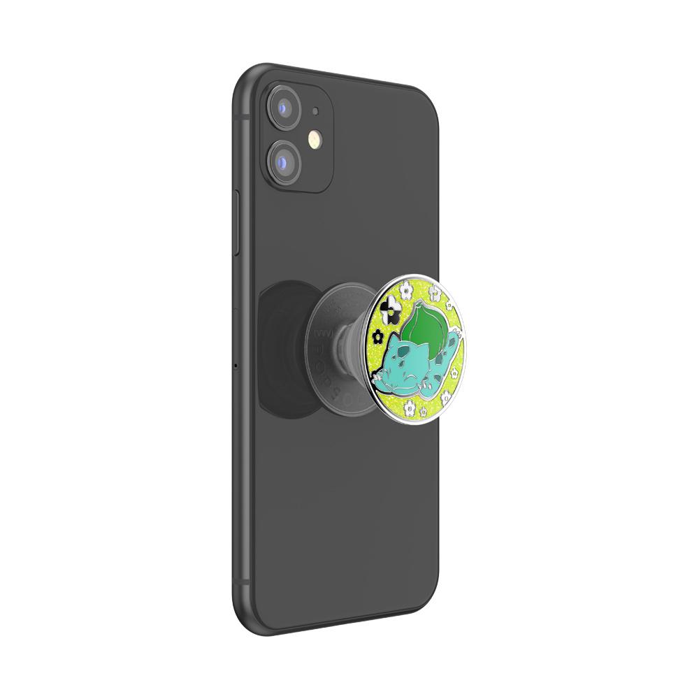 Produktbild PopGrip - ausziehbarer Handy-Griff Handyhalter - Pokémon Enamel Bulbasaur 5 von 7