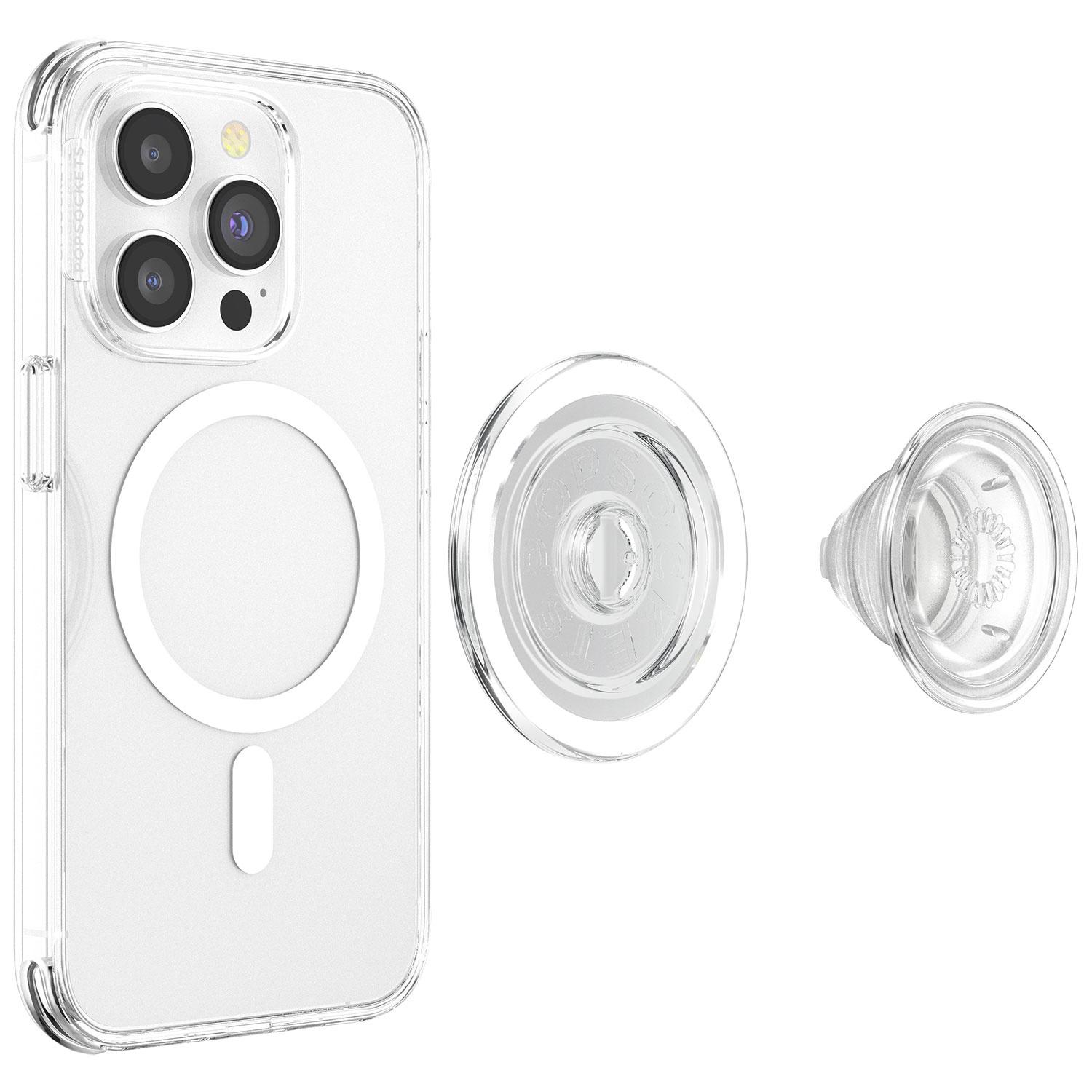 Produktbild PopGrip für MagSafe rund - ausziehbarer Handy-Griff Handyhalter -  Clear 7 von 7
