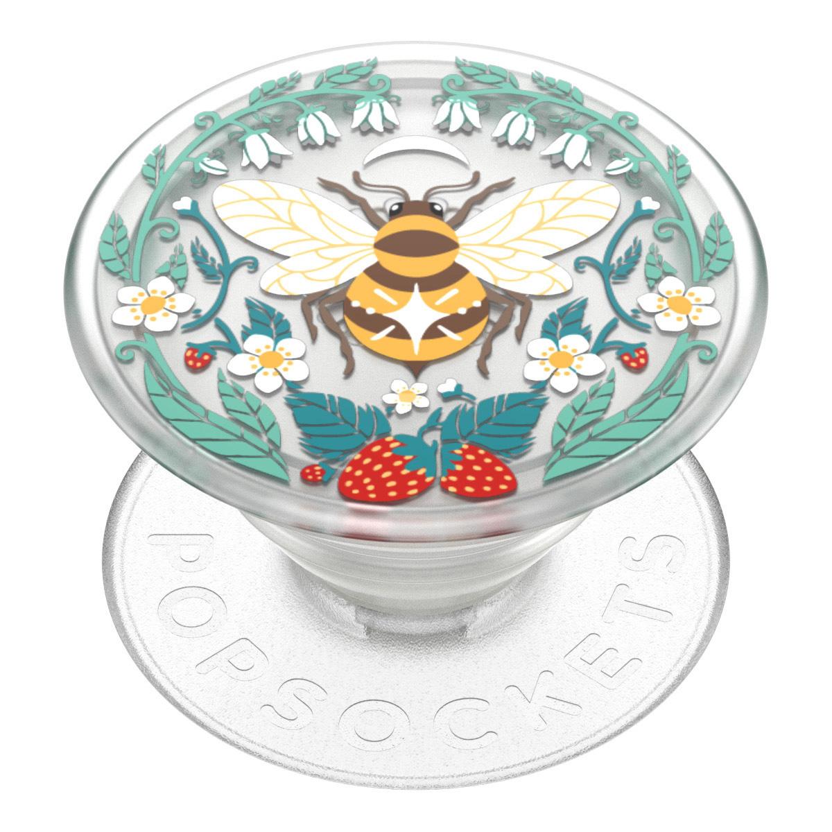 Produktbild PopGrip - ausziehbarer Handy-Griff Handyhalter -  Bee Boho 3 von 7