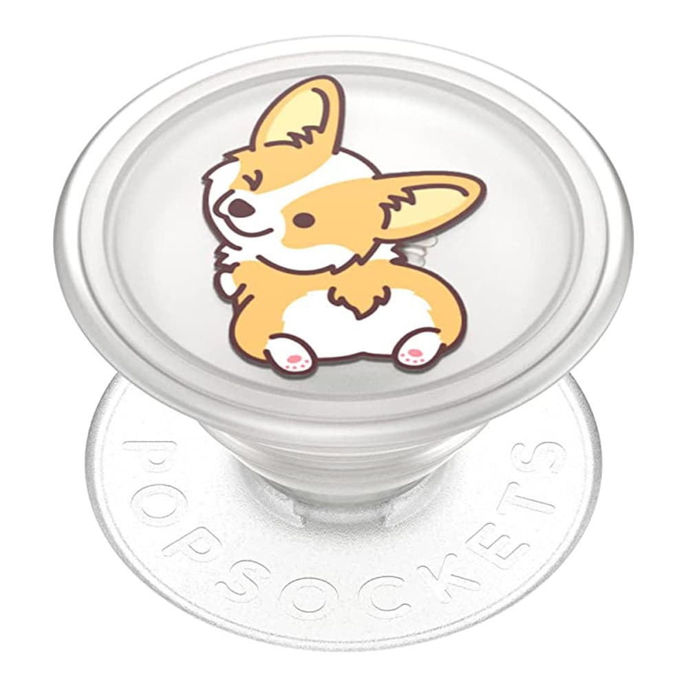 Produktbild PopGrip PlantCore™ - ausziehbarer Handy-Griff Handyhalter - Cheeky Corgi 4 von 5