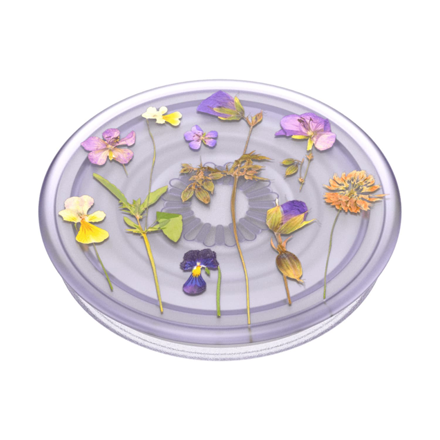 Produktbild PopGrip - ausziehbarer Handy-Griff Handyhalter - PlantCore Purple Fields 5 von 9
