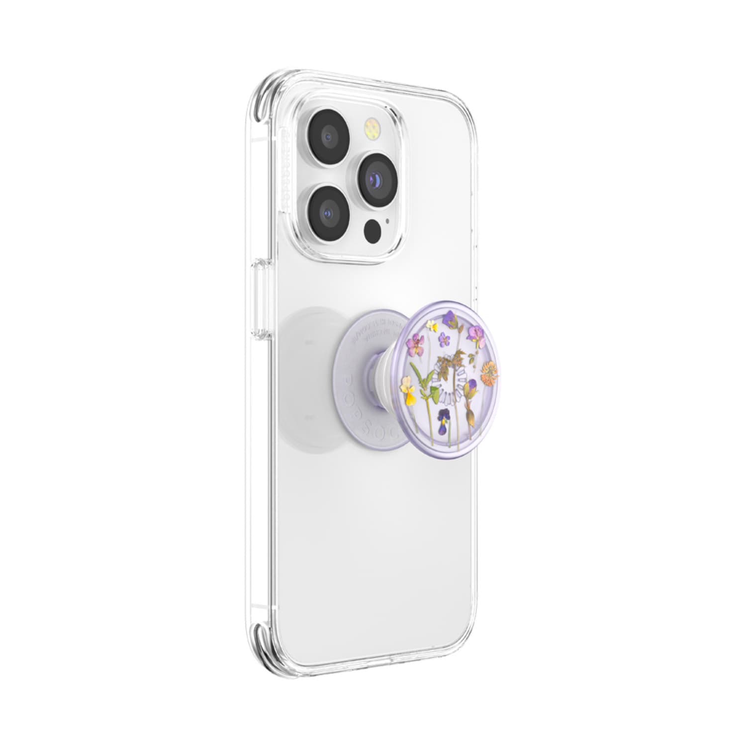Produktbild PopGrip - ausziehbarer Handy-Griff Handyhalter - PlantCore Purple Fields 4 von 9