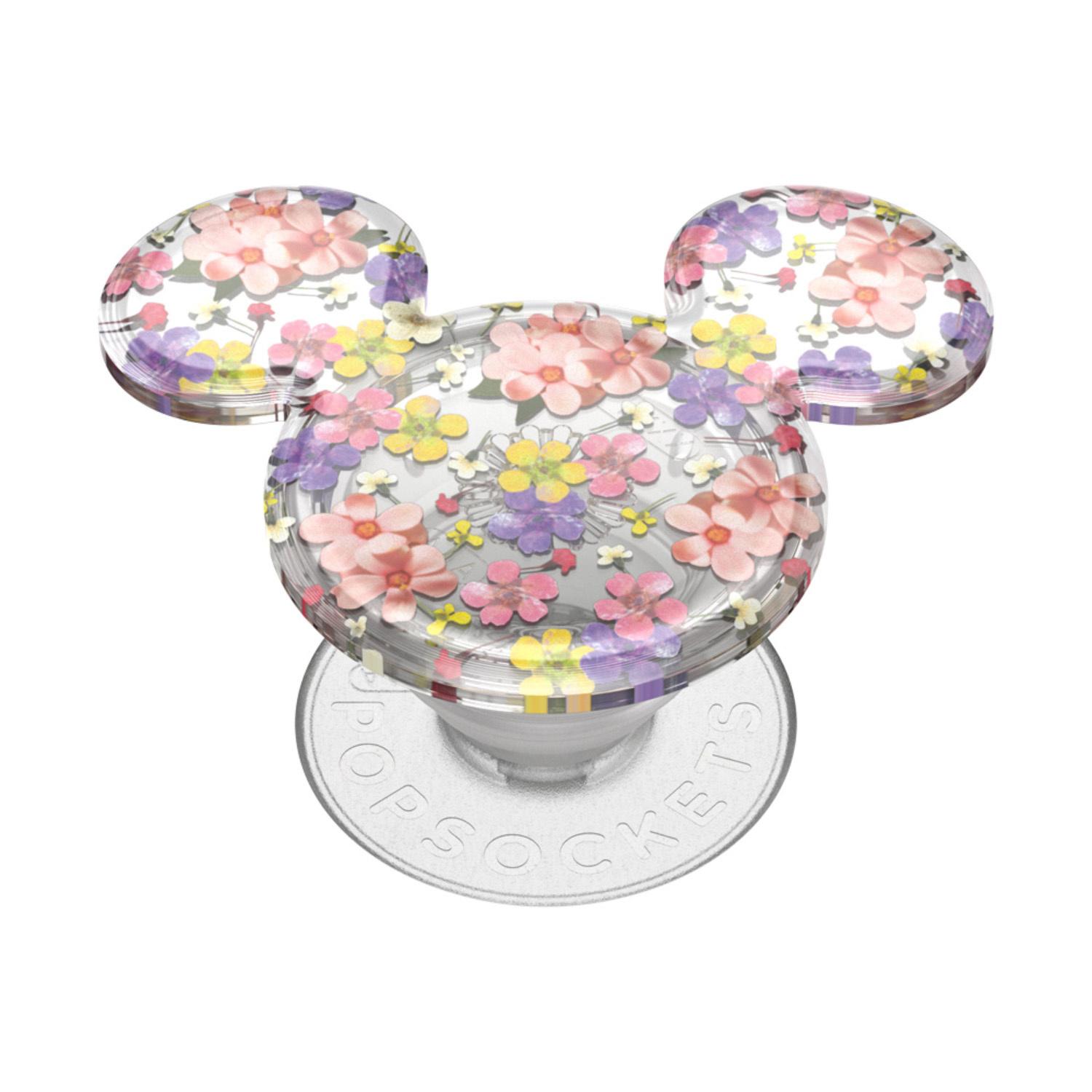 Produktbild PopGrip - ausziehbarer Handy-Griff Handyhalter - Earridescent Mickey Cascading Flowers 4 von 9