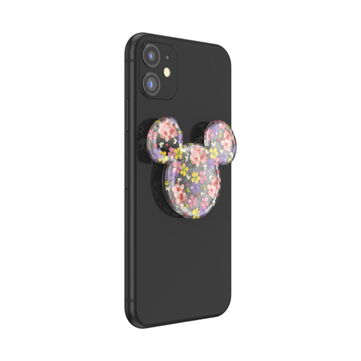 Produktbild PopGrip - ausziehbarer Handy-Griff Handyhalter - Earridescent Mickey Cascading Flowers 8 von 9