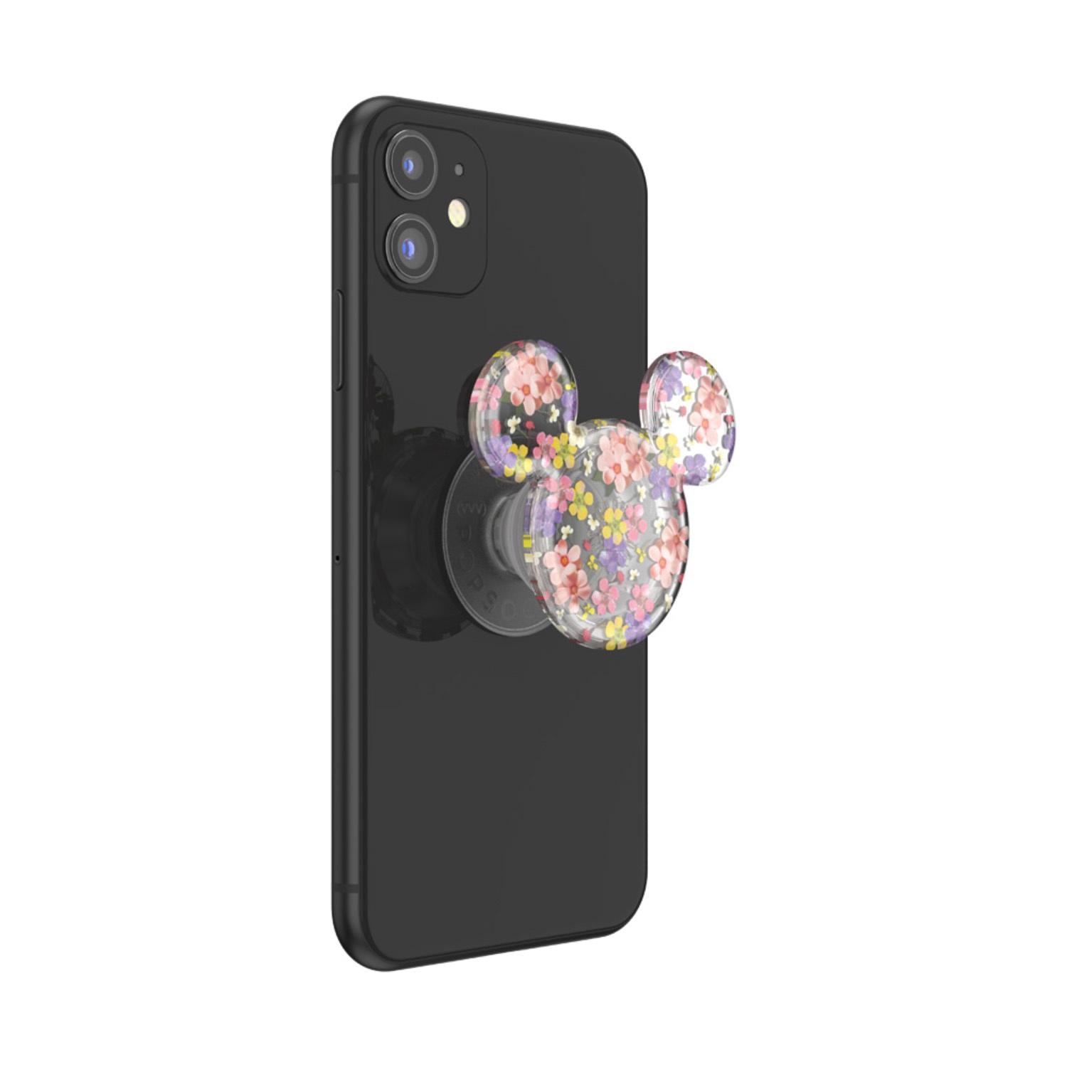 Produktbild PopGrip - ausziehbarer Handy-Griff Handyhalter - Earridescent Mickey Cascading Flowers 9 von 9