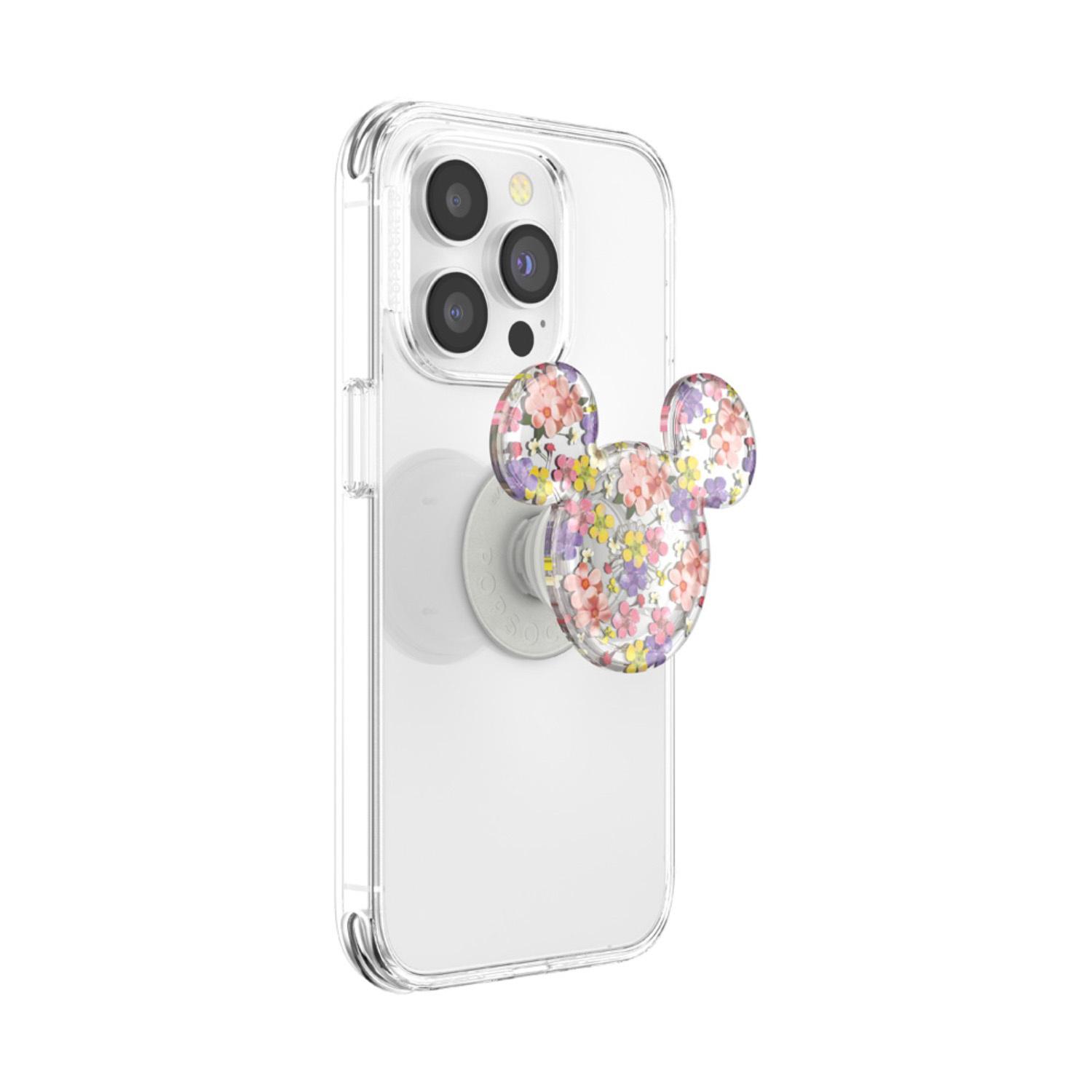 Produktbild PopGrip - ausziehbarer Handy-Griff Handyhalter - Earridescent Mickey Cascading Flowers 7 von 9