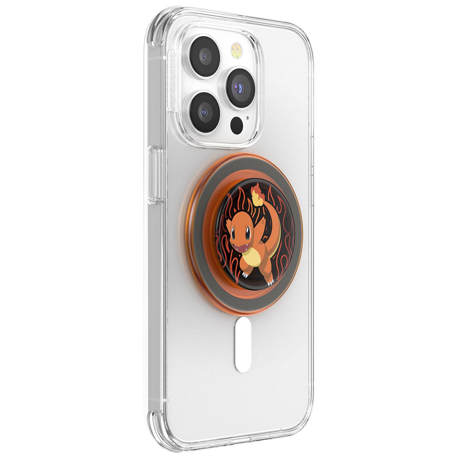 Produktbild PopGrip Premium  für MagSafe rund - ausziehbarer Handy-Griff Handyhalter -  Charmander Flame 4 von 6