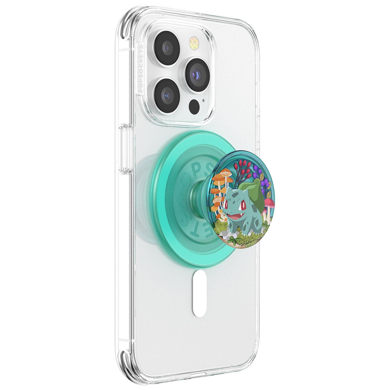 Produktbild PopGrip Premium  für MagSafe rund - ausziehbarer Handy-Griff Handyhalter -  Bulbasaur Mint 3 von 6