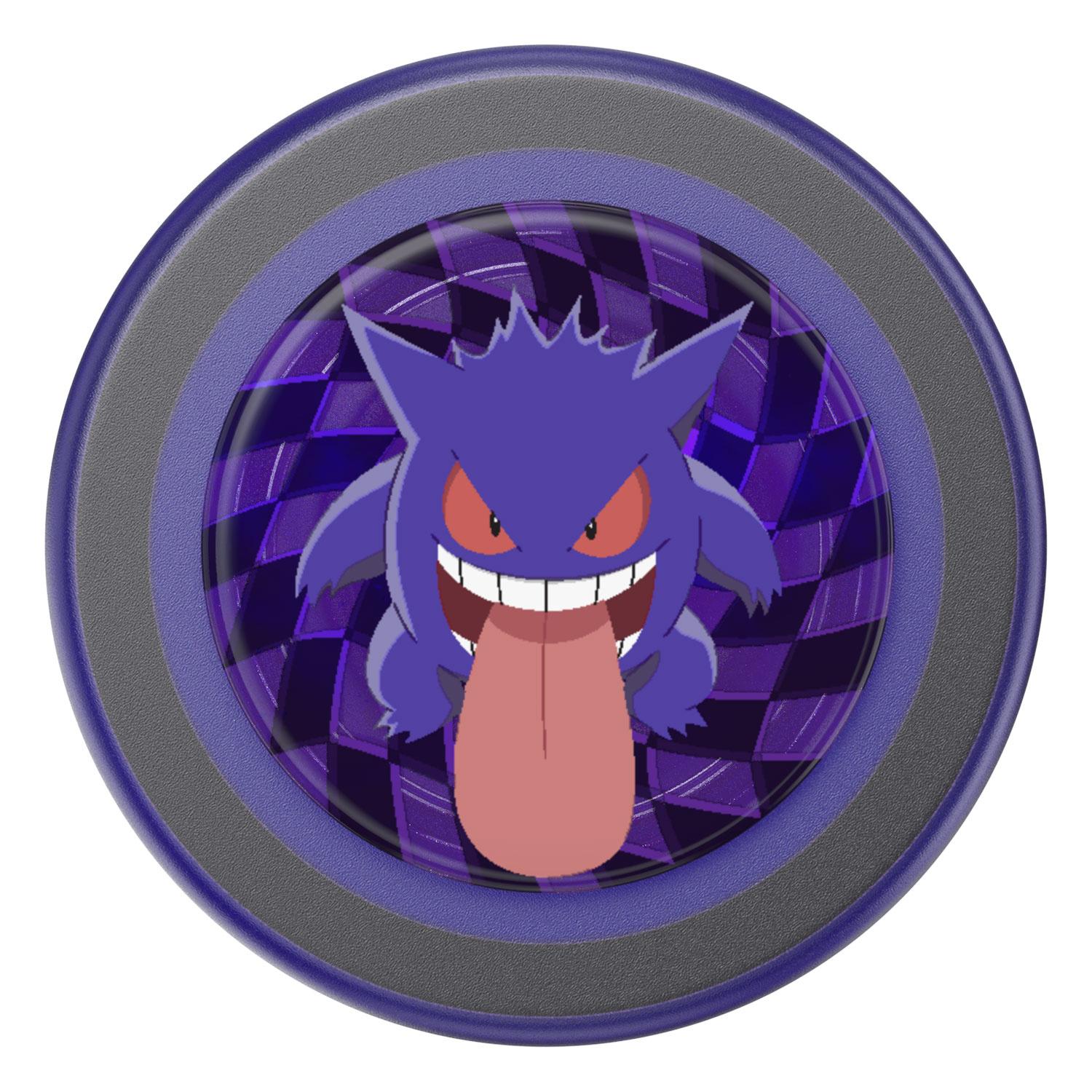 Produktbild PopGrip Premium  für MagSafe rund - ausziehbarer Handy-Griff Handyhalter -  GITD Ghost Gengar 7 von 7