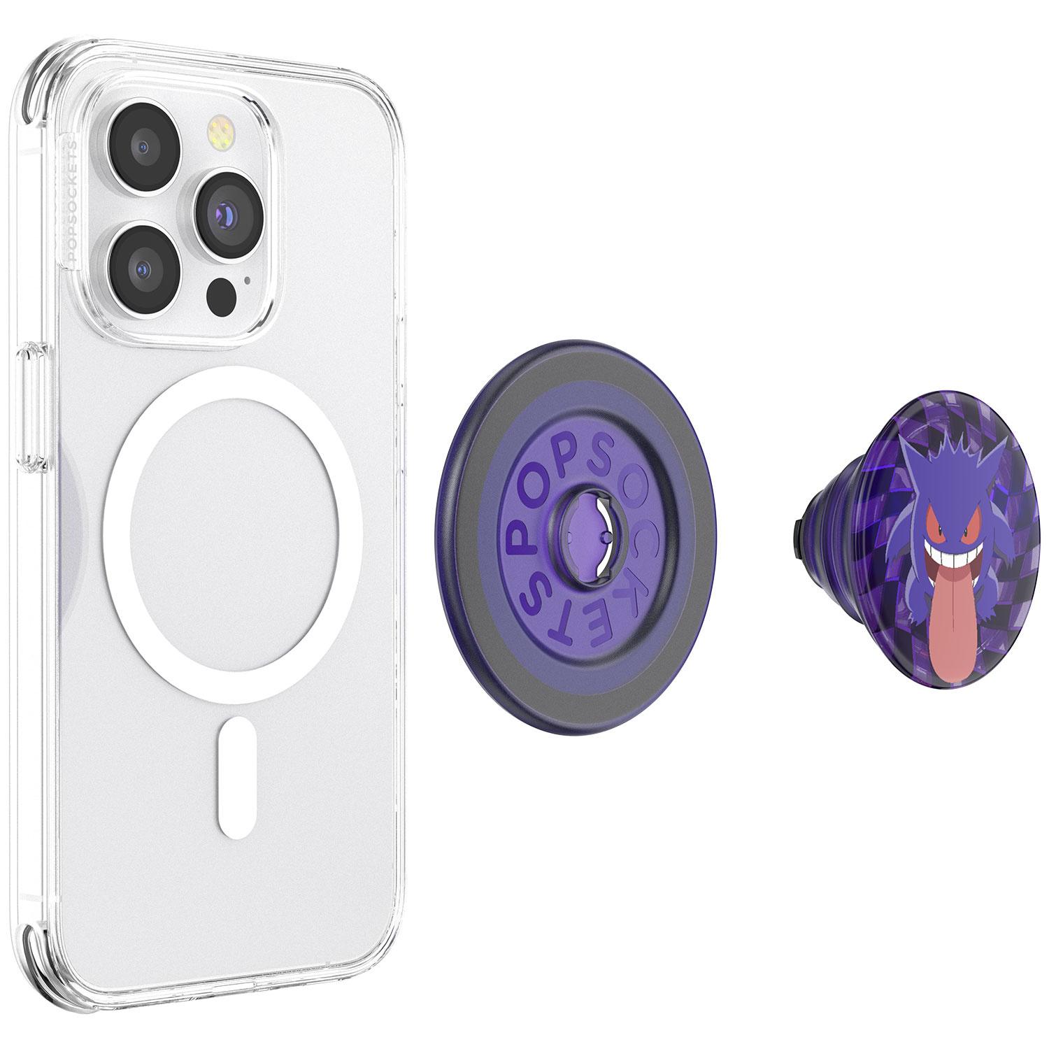 Produktbild PopGrip Premium  für MagSafe rund - ausziehbarer Handy-Griff Handyhalter -  GITD Ghost Gengar 3 von 7