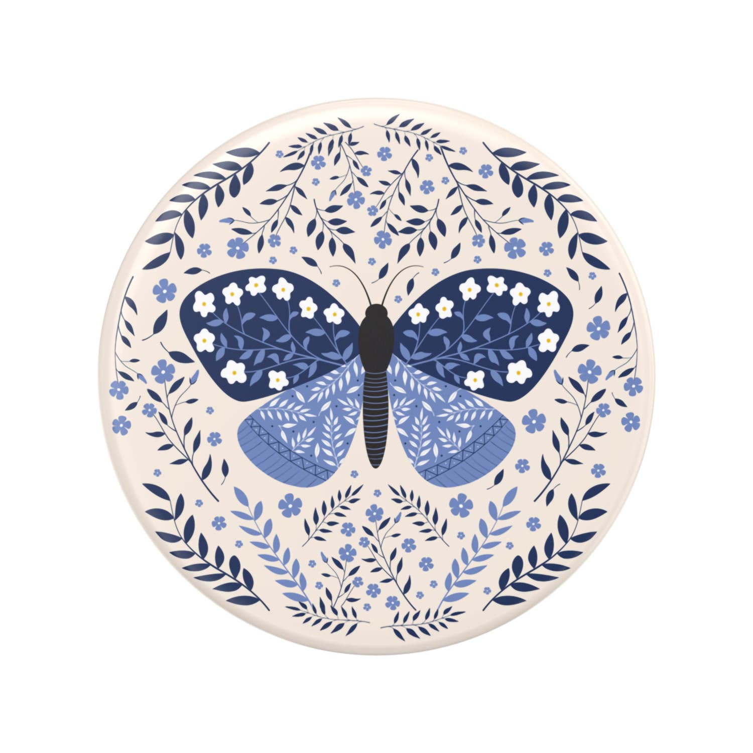 PopSockets PopGrip - ausziehbarer Handy-Griff Handyhalter Boho Butterfly