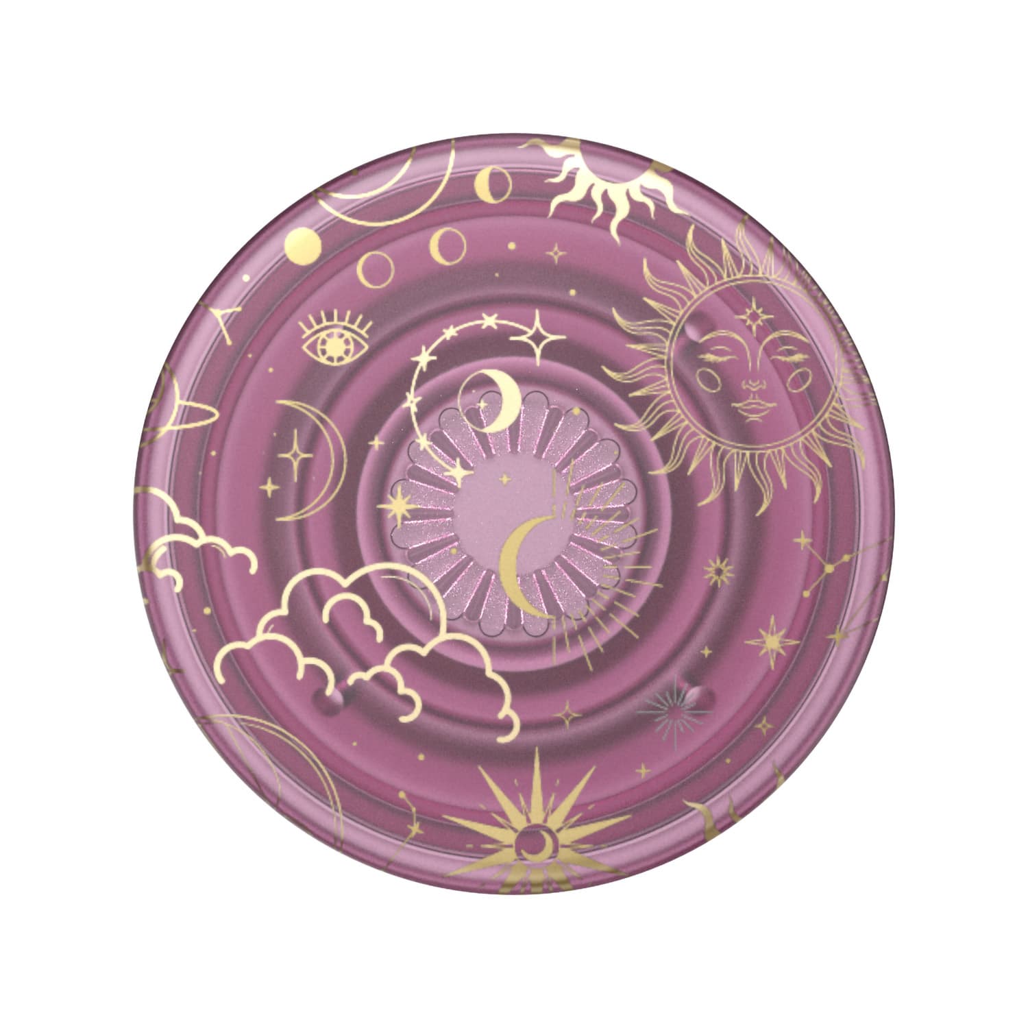 PopSockets PopGrip - ausziehbarer Handy-Griff Handyhalter PlantCore Grip Celestial Mauve