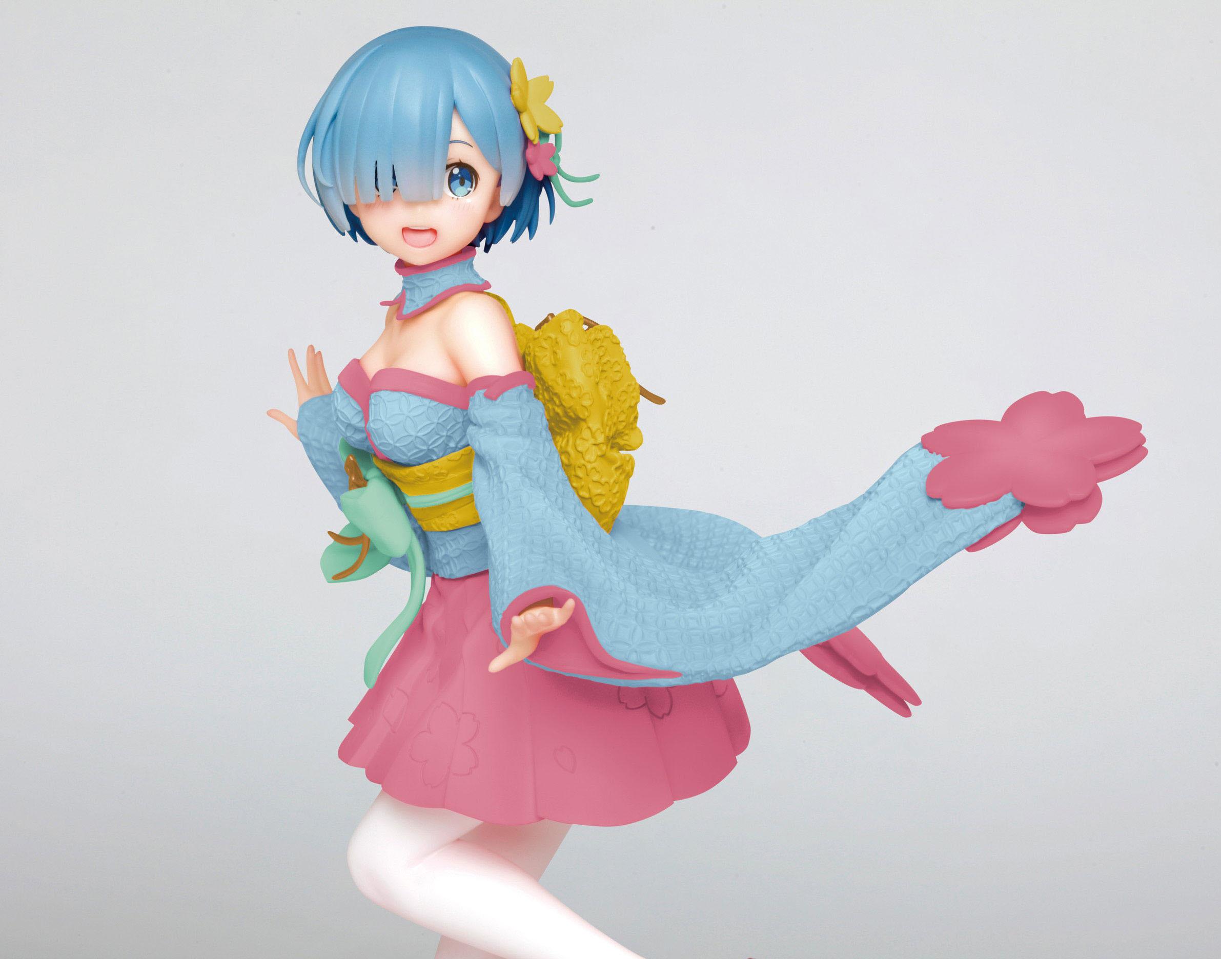 Produktbild Re:Zero Precious PVC Statue Rem Sakura Ver. Renewal Edition 23 cm 3 von 5