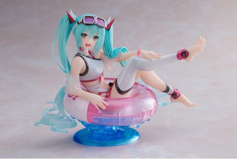 Hatsune Miku Wonderland PVC Statue Aqua Float Girls Hatsune Miku Reissue 18 cm