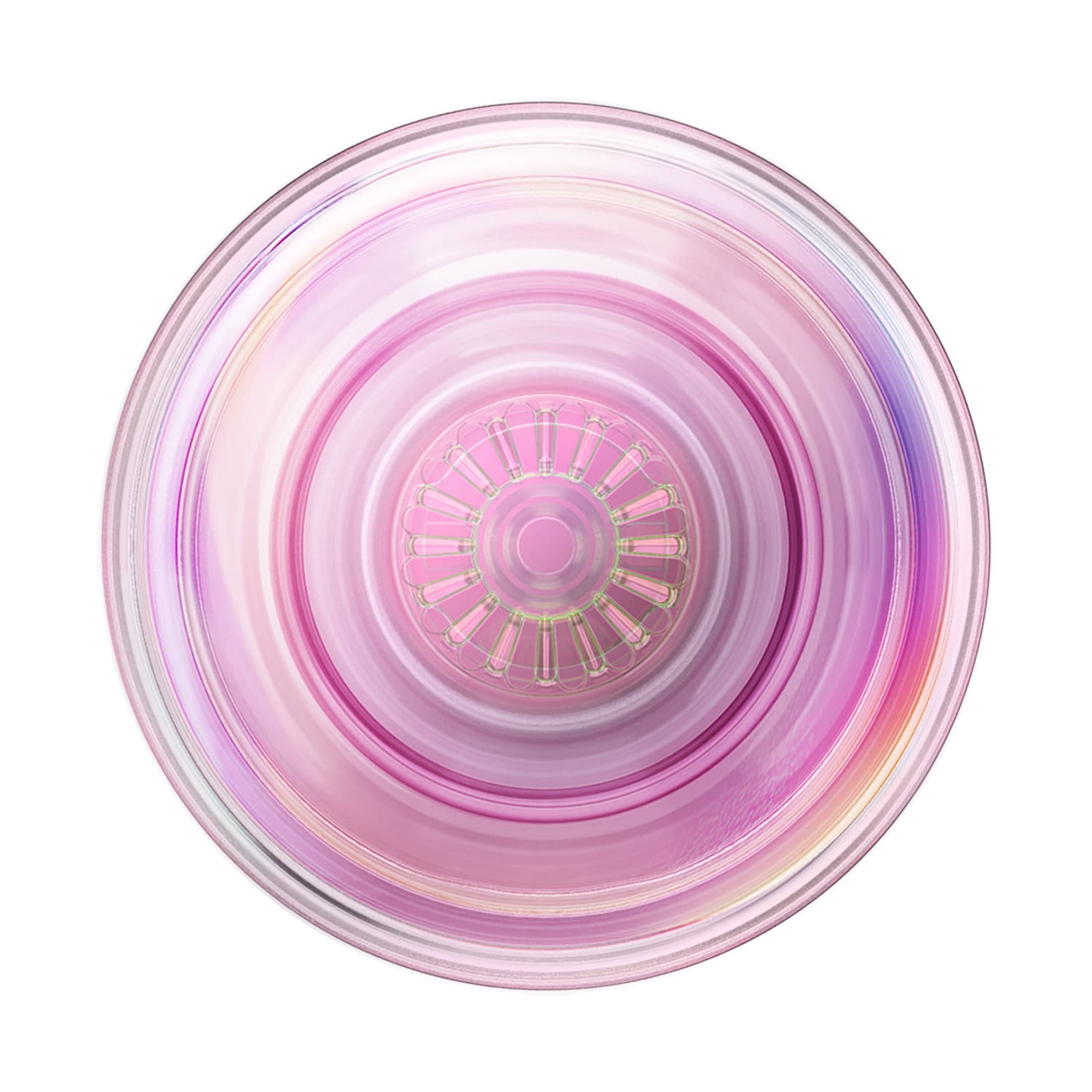PopSockets PopGrip - ausziehbarer Handy-Griff Handyhalter PopTop Combo Iridescent Blush Pink
