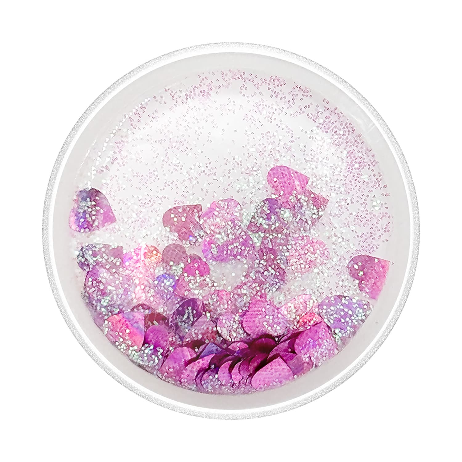 PopSockets PopGrip - ausziehbarer Handy-Griff Handyhalter PopTop Combo Tidepool Glitter Bomb