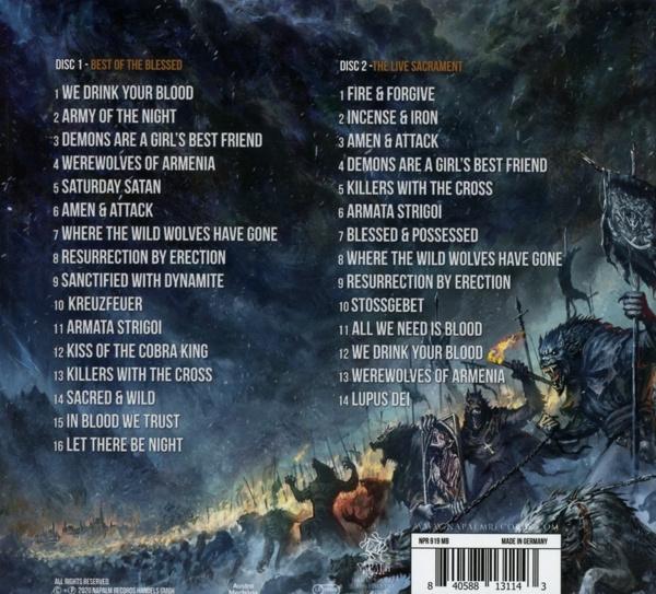 Produktbild Best of the Blessed (2CD Mediabook) 3 von 3