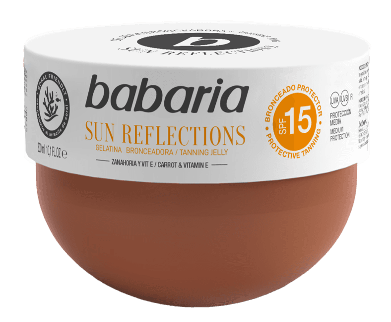 BABARIA Tanning Jelly Sun Reflections Carrot SPF 15