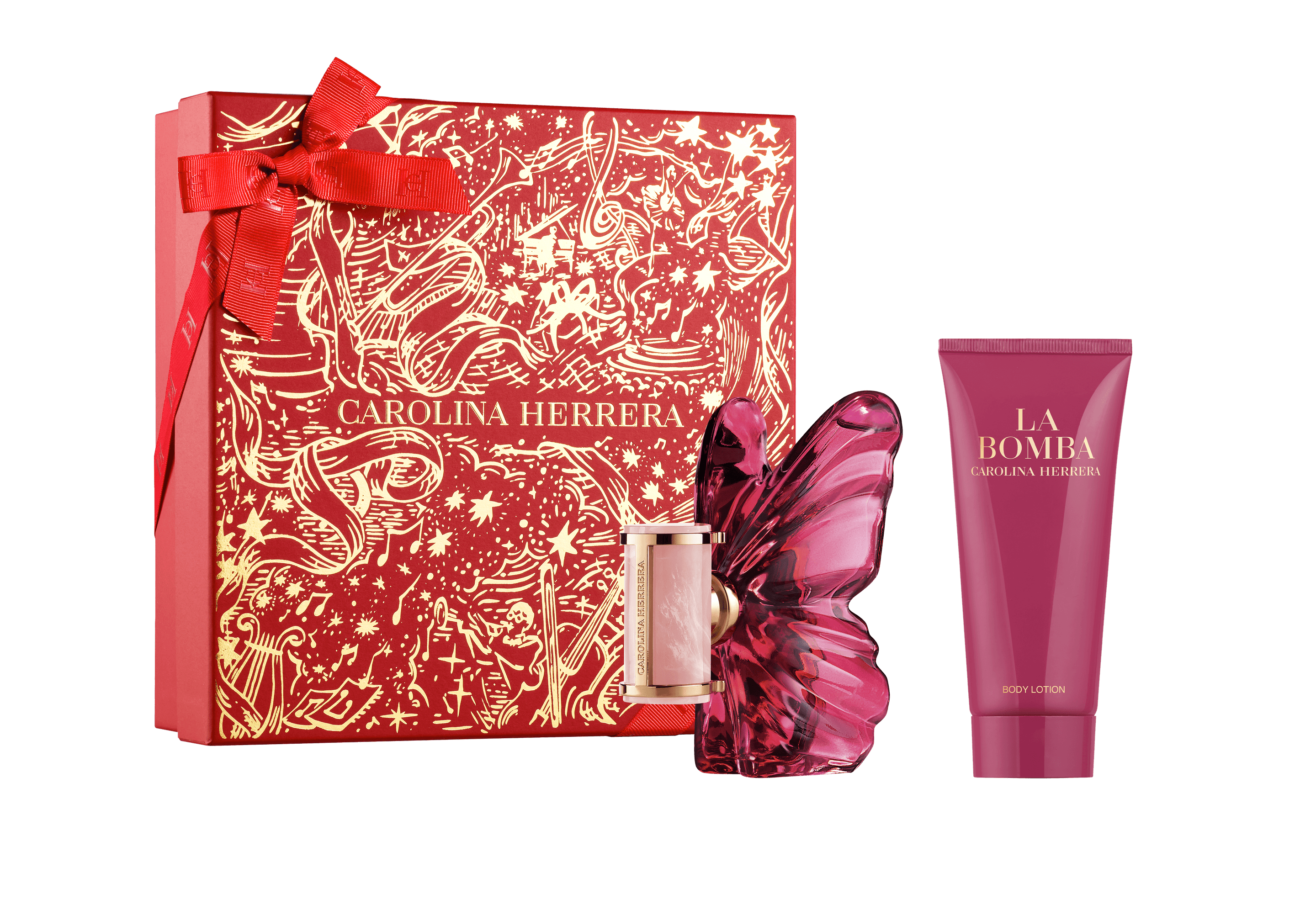 Carolina Herrera La Bomba Eau de Parfum + Bodylotion Geschenkpackung