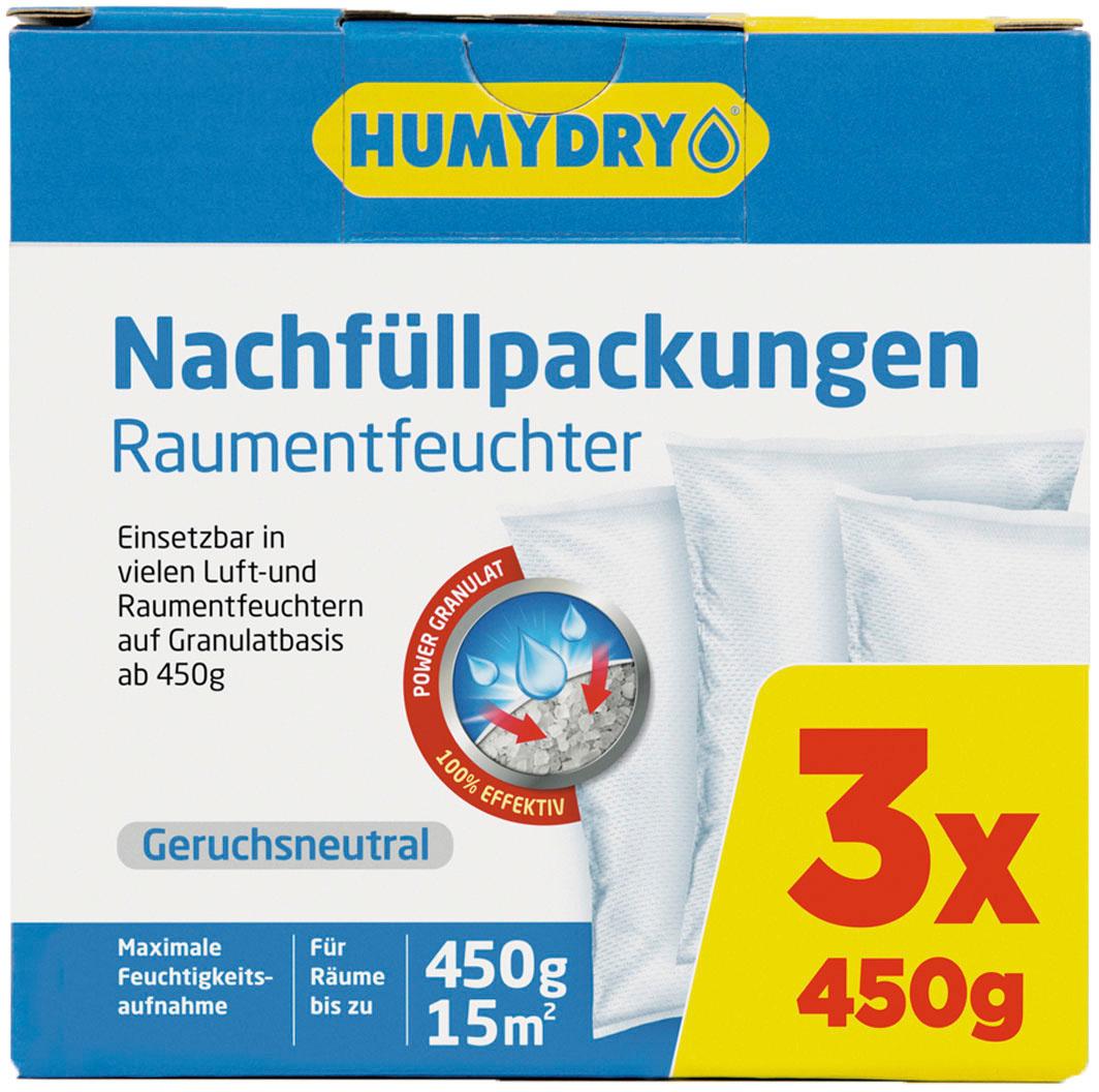HUMYDRY Raumentfeuchter Nachfüllpackungen Geruchsneutral