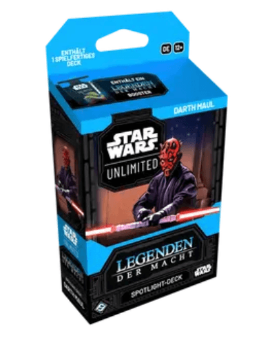 Star Wars: Unlimited – Legenden der Macht Spotlight Deck: Darth Maul (DE)